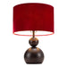 Zuo Shobu Modern Boho Art Deco Design Red Table Lamp