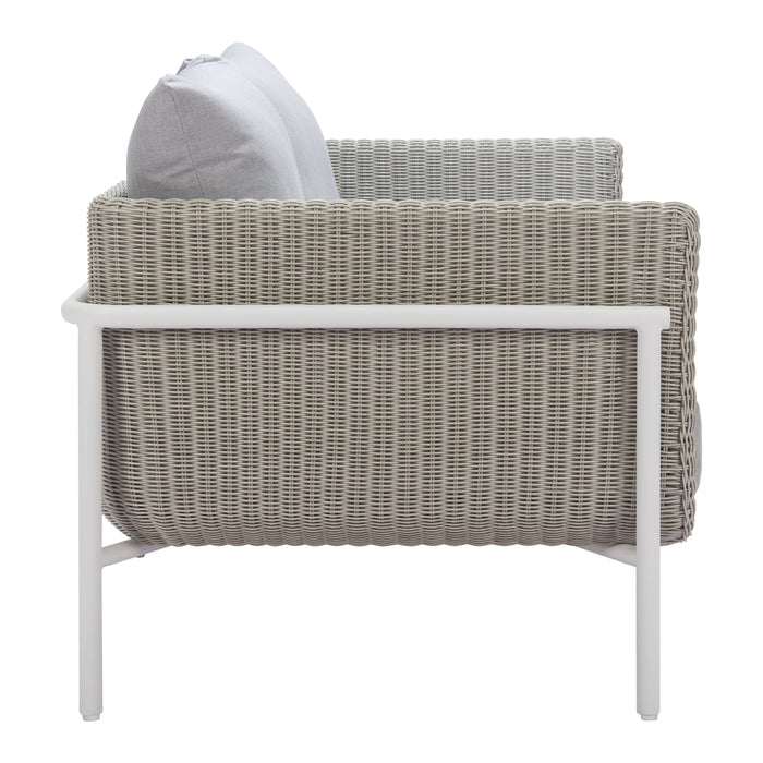 Zuo Frais Outdoor Loveseat Gray