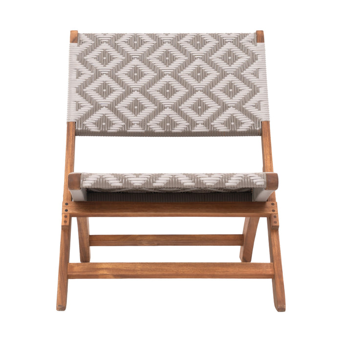 The Outdoor Tide Lounge Chair Multicolor by Zuo