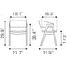 Zuo Alden Dining Arm Chair