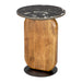 Zuo Pemba Round Marble Side Table