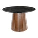 Zuo Aipe Dining Table Black & Brown