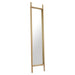 Zuo Redel Modern Standing Mirror in Gold