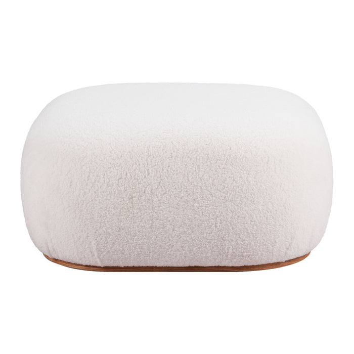 Zuo Modern Azua White Ottoman