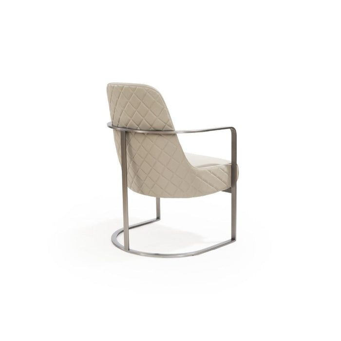 Whiteline Modern Bea Grey Armchair