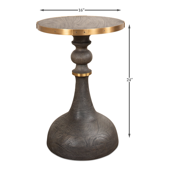 Sarreid Upturned Goblet Side Table