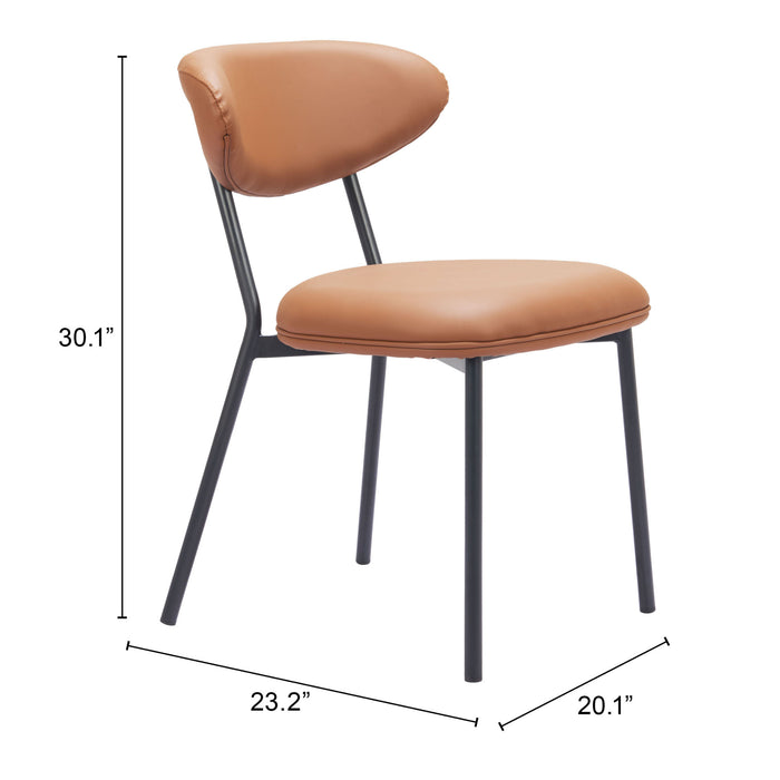 Zuo Rorun Dining Chair Brown