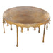 Zuo Drip Round Gold Coffee Table