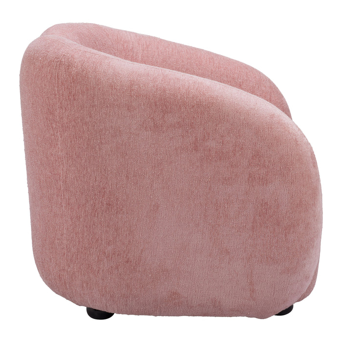 Zuo Modern Tallin Pink Accent Chair