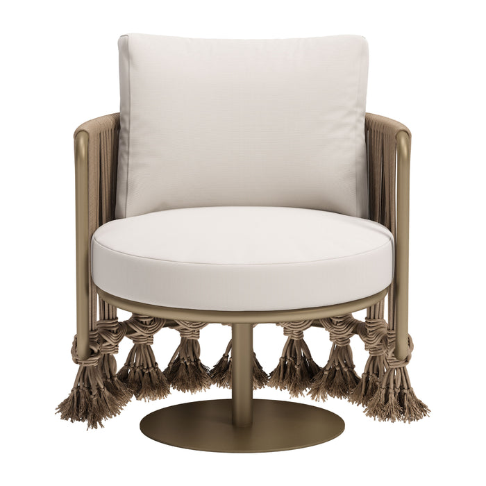 Zuo Uzel Accent Chair White