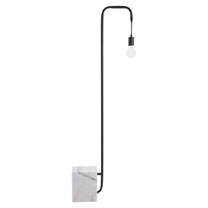 Zuo Lancia Modern Elegance Industrial Floor Lamp Black