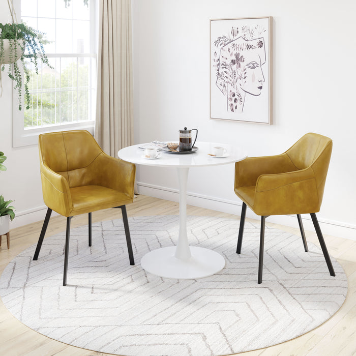 Zuo Loiret Dining Arm Chair