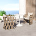 Zuo Modern Quadrat Outdoor Dining Chair