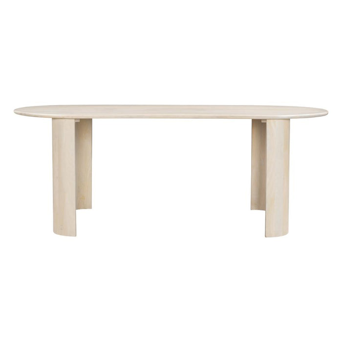 Risan Dining Table Natural by Zuo Modern