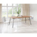 Perpignan Dining Table Brown by Zuo Modern