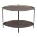 Zuo Bronson Bronze Coffee Table