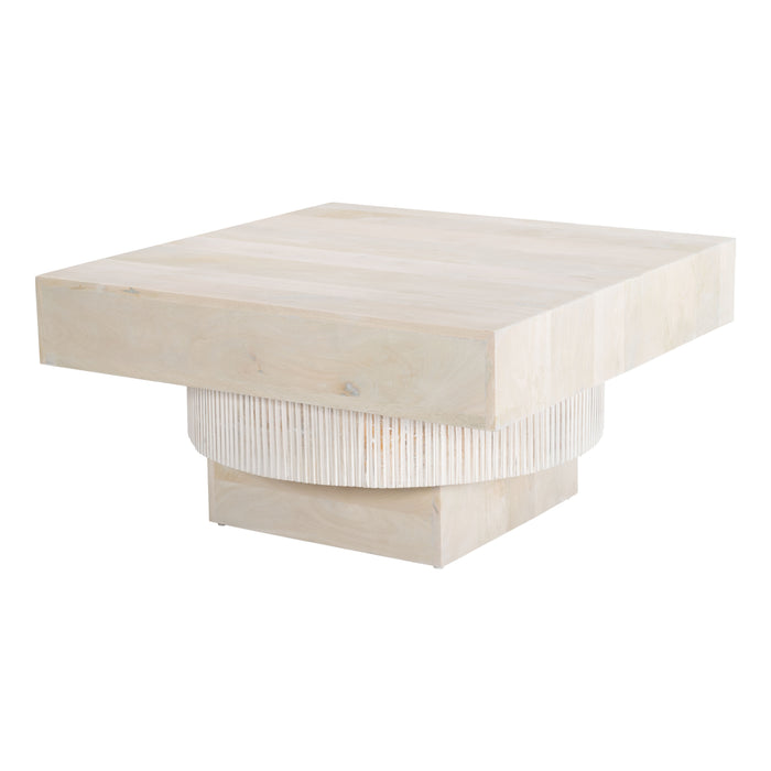 Zuo Trani Square Wood Coffee Table