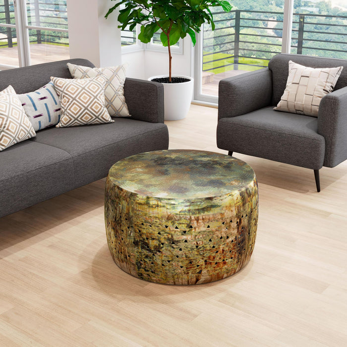 Zuo Bob Round Multicolor Coffee Table