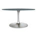 Zuo Metropolis Dining Table Gray & Silver