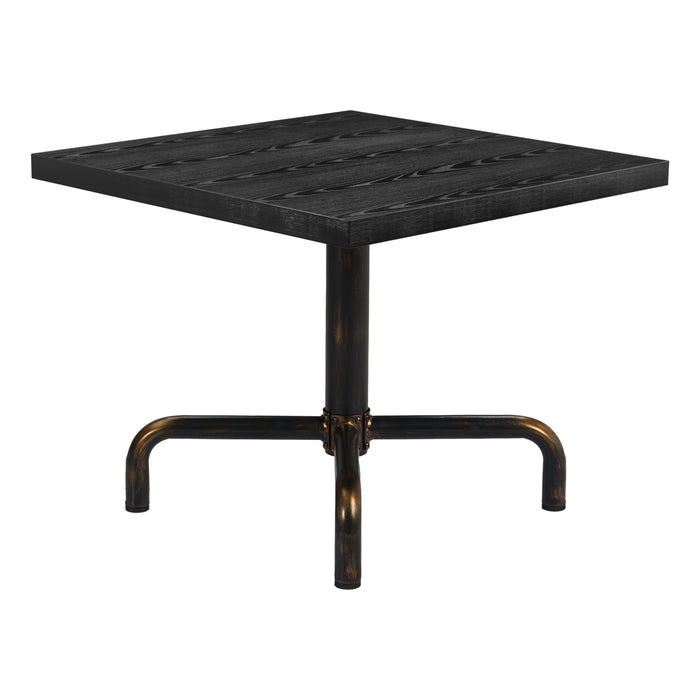 Zuo Neum Square Bistro Table Black