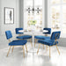 Zuo Modern Nicole Blue Accent Chair