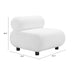 Zuo Modern Rahat White Accent Chair