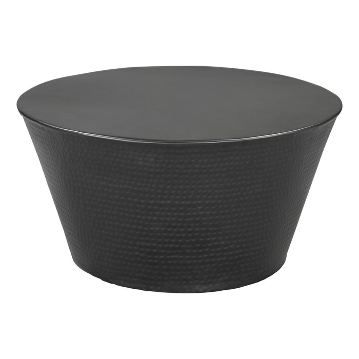 Zuo Durban Round Black Coffee Table