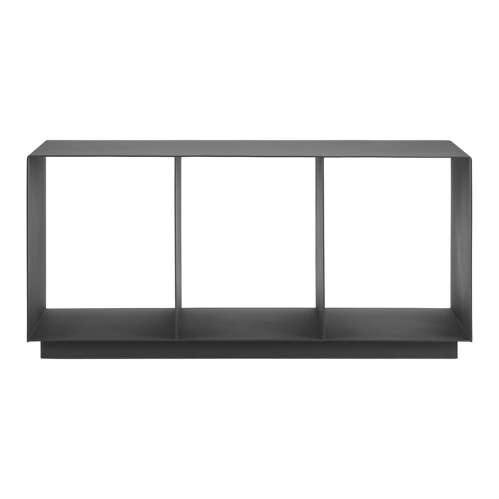 Zuo Kokos Modern Aluminum Design Charcoal Coffee Table