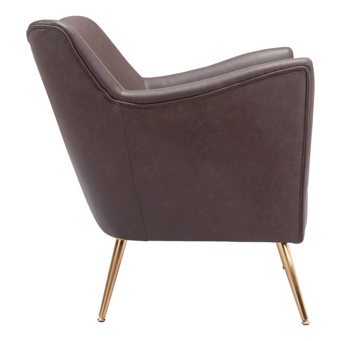 Zuo Modern Zoco Brown Accent Chair