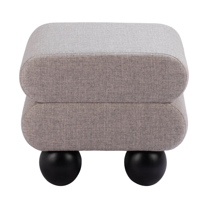 Zuo Modern Davao Grey Ottoman