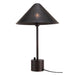 Zuo Cardo Modern Electroplated Steel Black Table Lamp