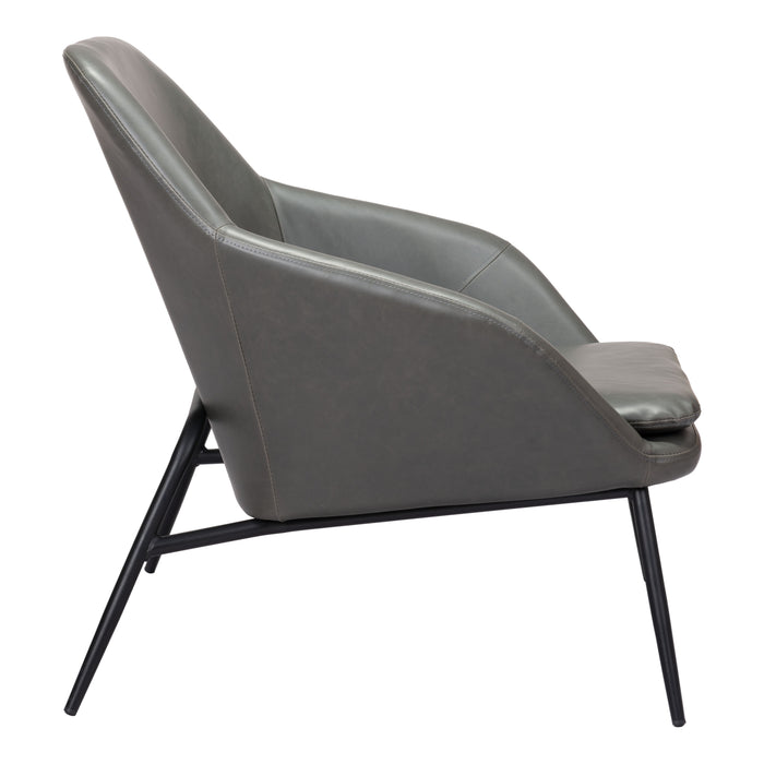 Zuo Modern Manuel Grey Accent Chair