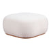 Zuo Modern Azua White Ottoman