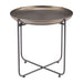 Zuo Bronson Round Side Table