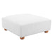 Zuo Modern Tayte White Ottoman