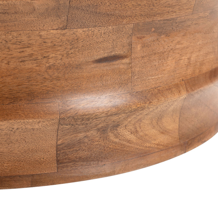 Zuo Antium Brown Round Coffee Table