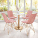 Zuo Parker Dining Chair Pink