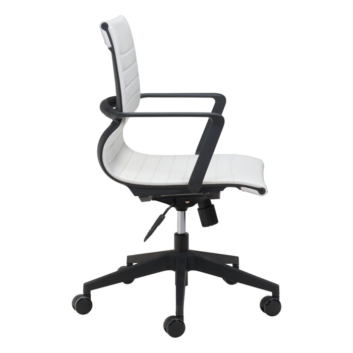 Zuo Stacy White Office Chair