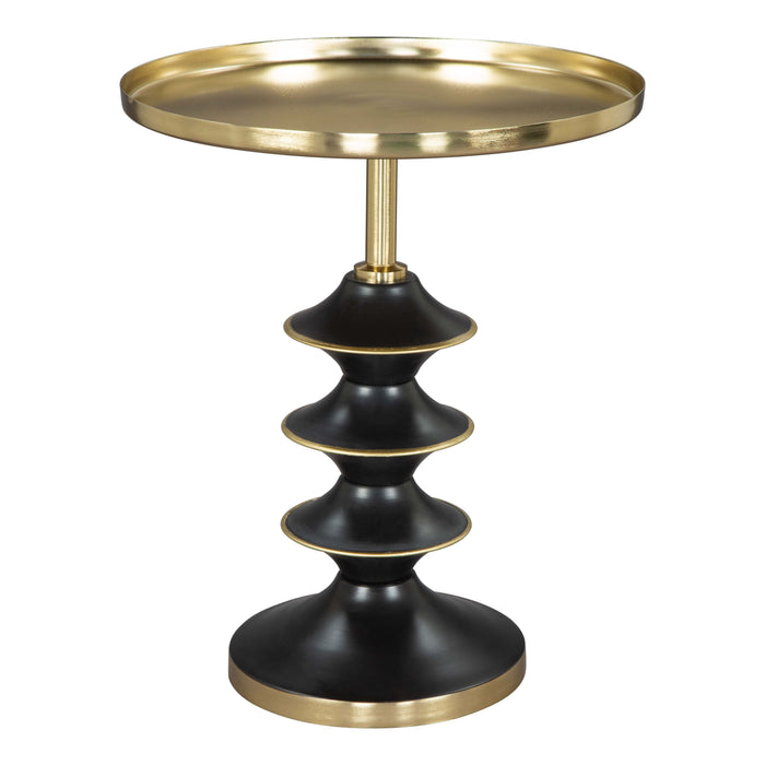 Zuo Donahue Round Gold Side Table