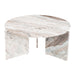 Zuo Lancaster White Marble Coffee Table