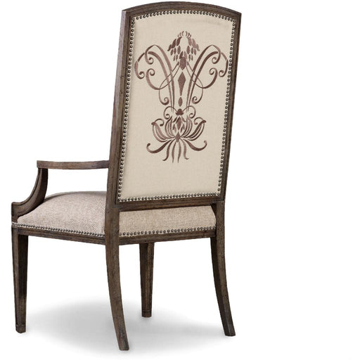 Hooker Furniture Casual Dining Rhapsody Insignia Arm Chair