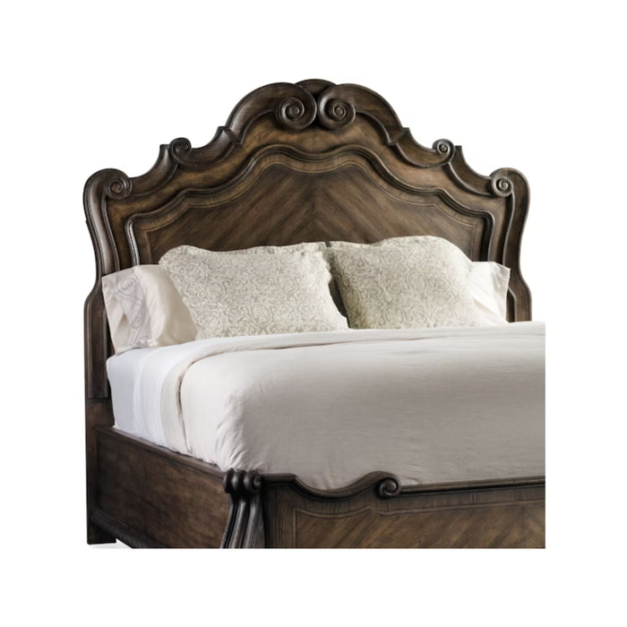 Hooker Furniture Rustic Wood Rhapsody King Panel Bed 