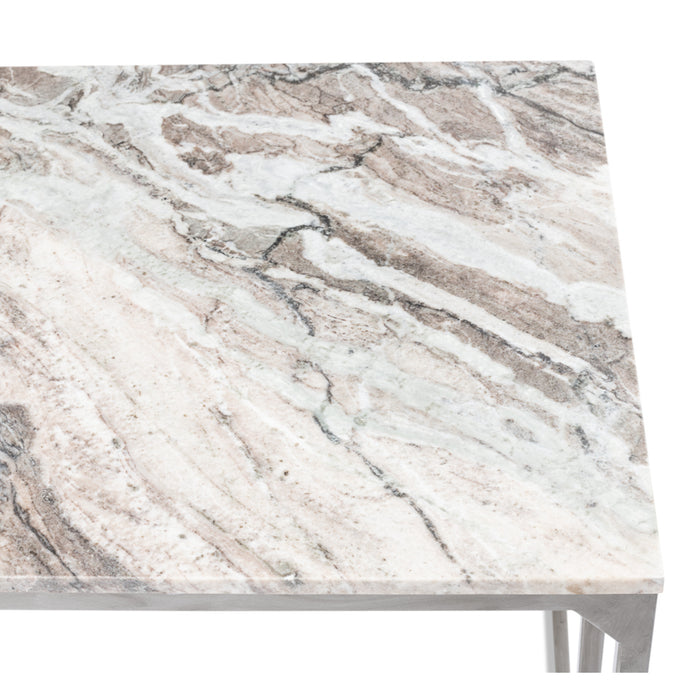 Sarreid LTD. Marble Desk Top With Shelves