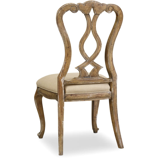 Hooker Furniture Casual Dining Chatelet Splatback Side Chair