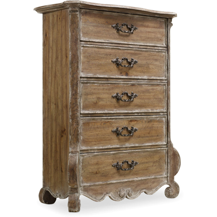 Hooker Furniture Traditional Wood Tall Chatelet Dresser 