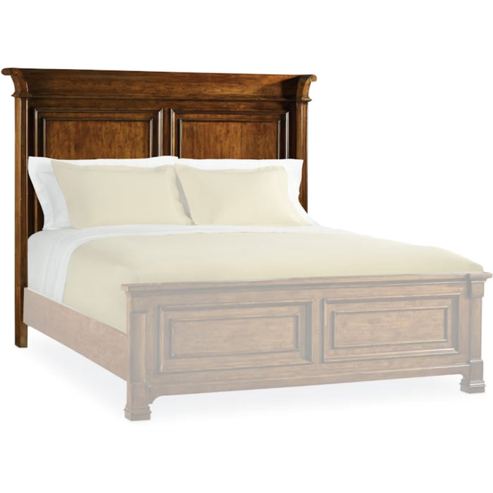 Hooker Furniture Rustic Wood Tynecastle King Panel Bed  