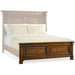 Hooker Furniture Rustic Wood Tynecastle King Panel Bed  