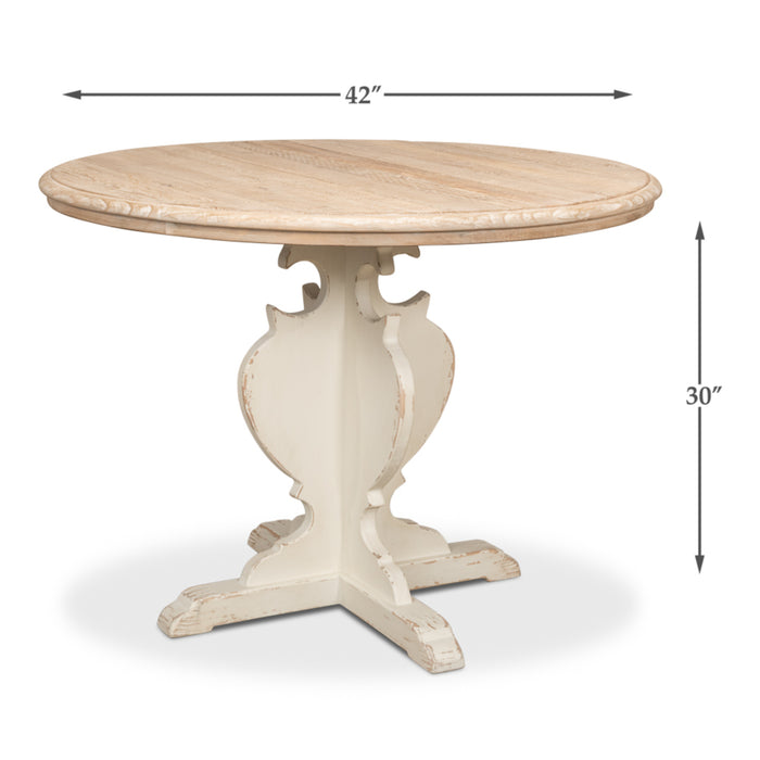 Sarreid LTD. Antique Style Bistro Table