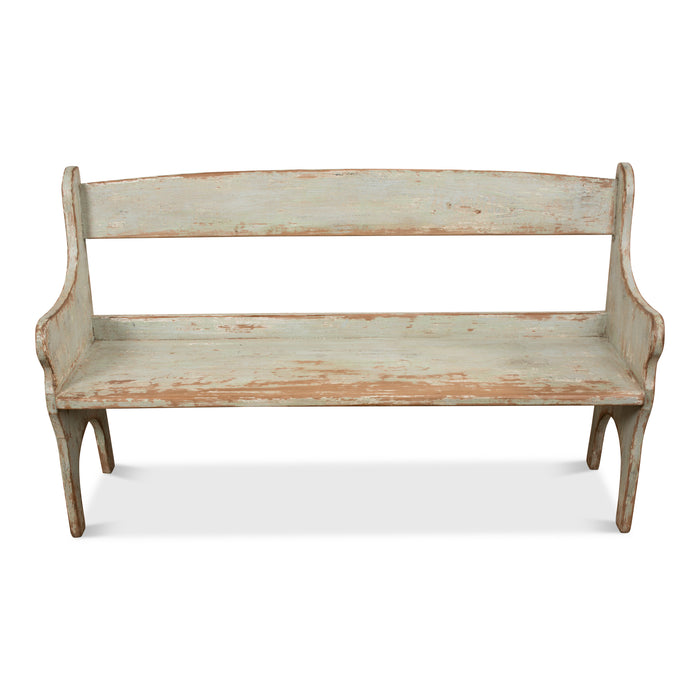 Sarreid LTD. Arlo Rustic Bench, Sage