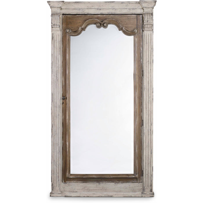 Hooker Furniture Chatelet Floor Mirror w/Jewelry Armoire Storage 